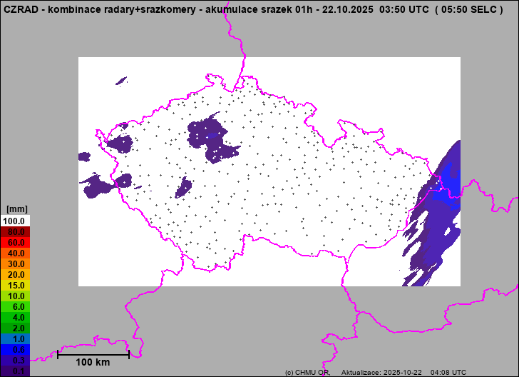 Precipitation estimates - Weather radar estimates combined with rain gauge measurement
