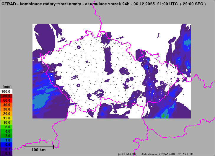 Precipitation estimates - Weather radar estimates combined with rain gauge measurement
