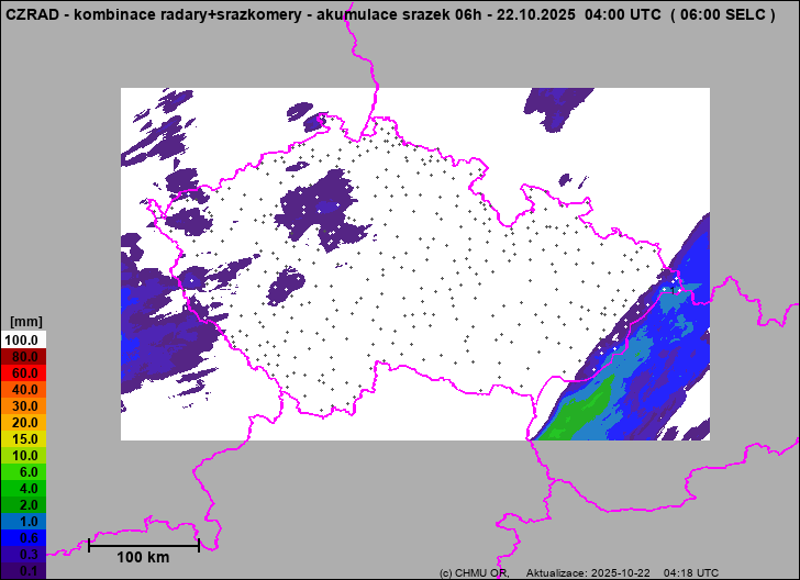 Precipitation estimates - Weather radar estimates combined with rain gauge measurement