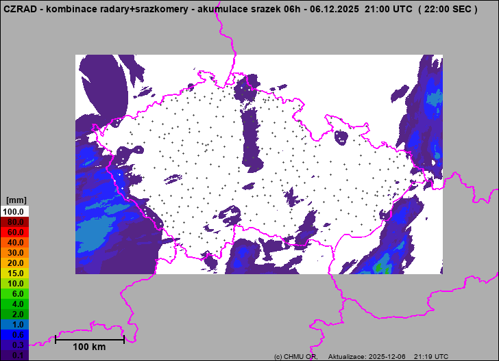Precipitation estimates - Weather radar estimates combined with rain gauge measurement